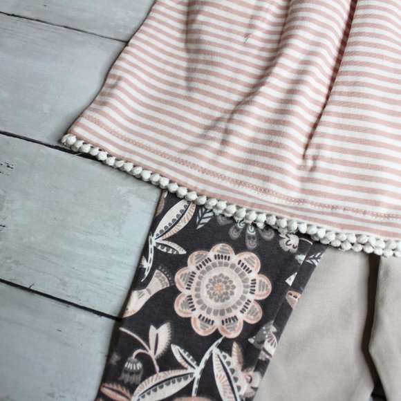 Tahari Baby Girl Tops Capri Leggings Size 18 Months Mix Match Sets Lot - Picture 8 of 14